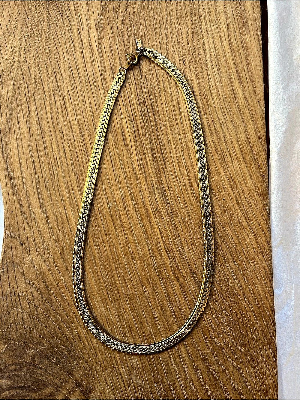 Monet Gold-Tone Chain Necklace
